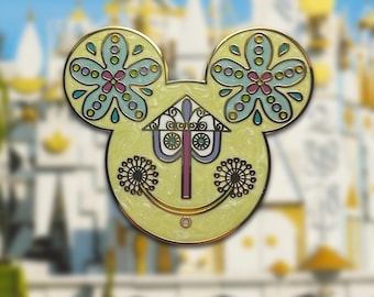 World of Laughter Enamel Pin