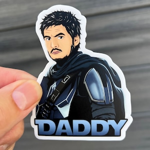 Unmasked Daddy Sticker
