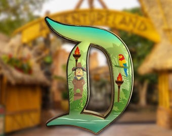 Tiki Adventure Pin