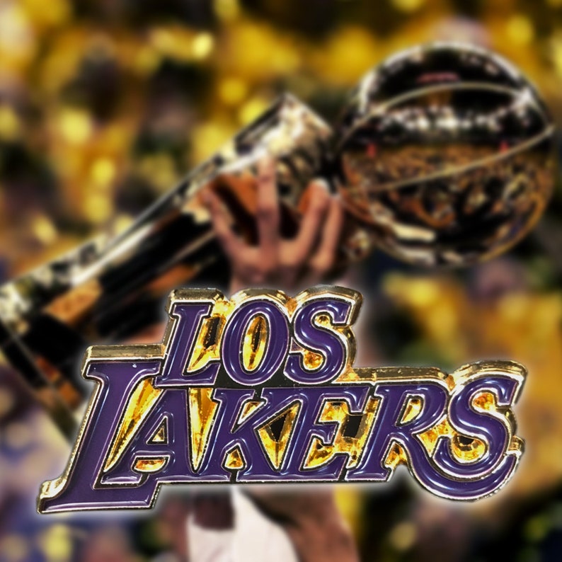 Los Angeles Los Lakers Enamel Pin Etsy