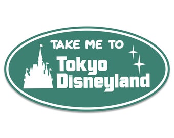 Take Me To Tokyo Park Aufkleber