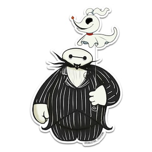 Bone Daddy Baymax Sticker