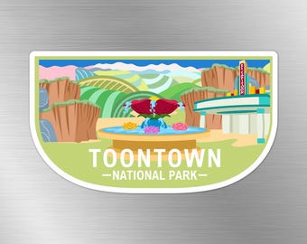 Toontown National Park Magnet