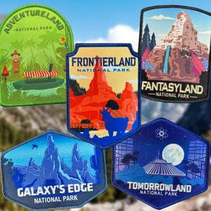 Happiest Place National Park Patches