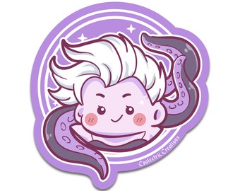 The Cutest Ursula Sticker
