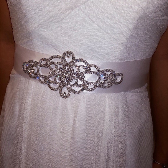 Etsy wedding sash hot sale
