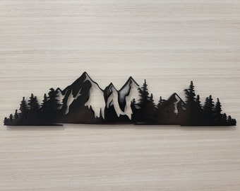 Mountain Wall Art, Wall Decoration, Wall Art, Hanging Art