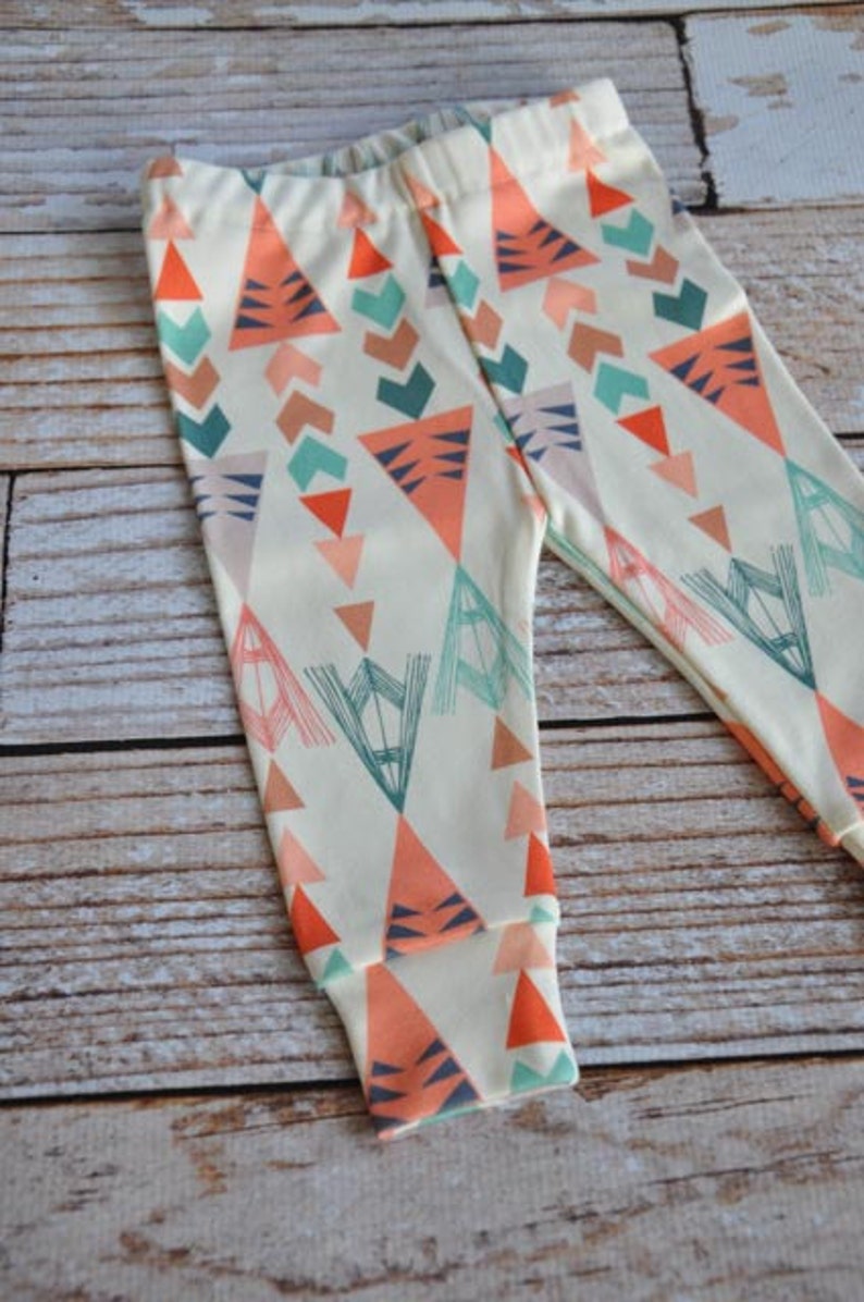 organic baby triangle toddler pants teepee baby pants organic toddler leggings organic baby leggings baby leggins
