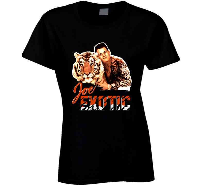 Joe Exotic Burrow Tiger King Football T 