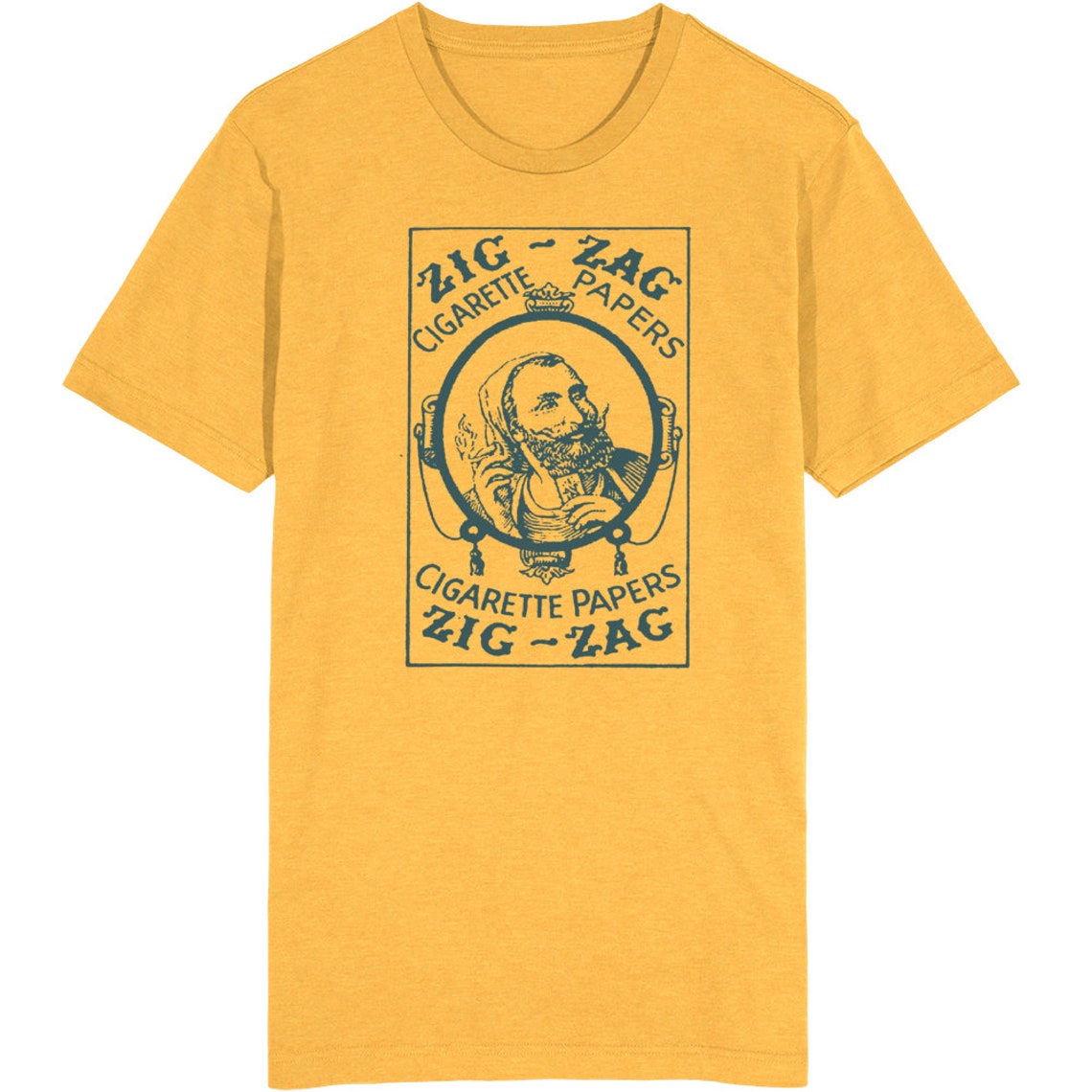 Zig Zag Cigarette Rolling Papers Retro Vintage T Shirt Etsy