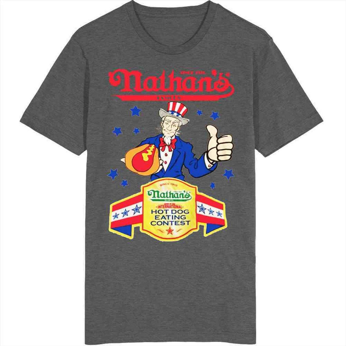 nathans hotdogs shirt