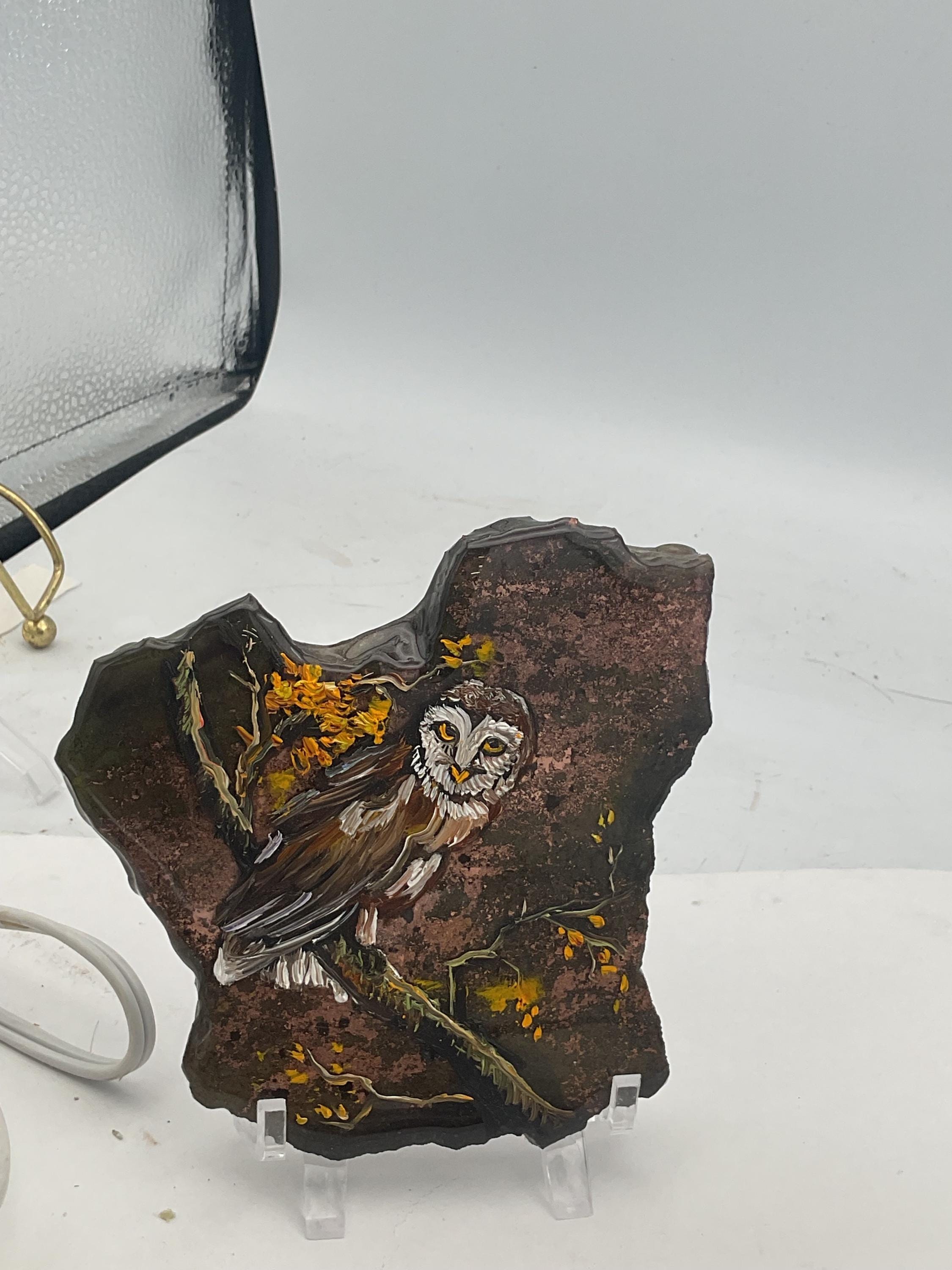 owl on copper ore