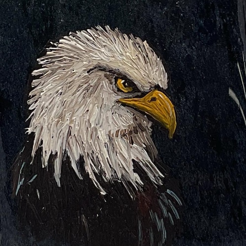 銅板上の鷲 - Etsy 日本