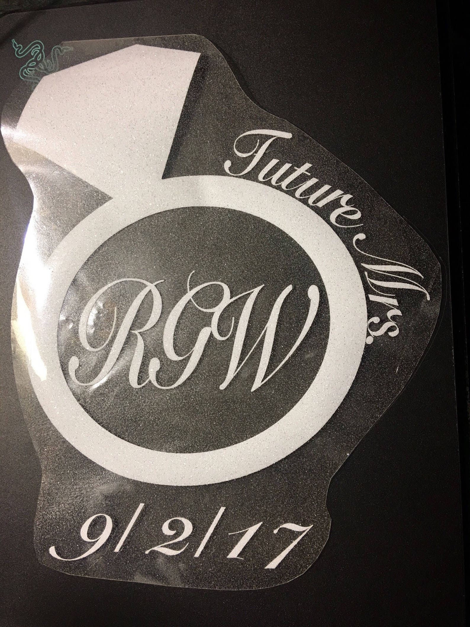 Custom Vinyl Iron On Decals Large Selection of Color Text Etsy