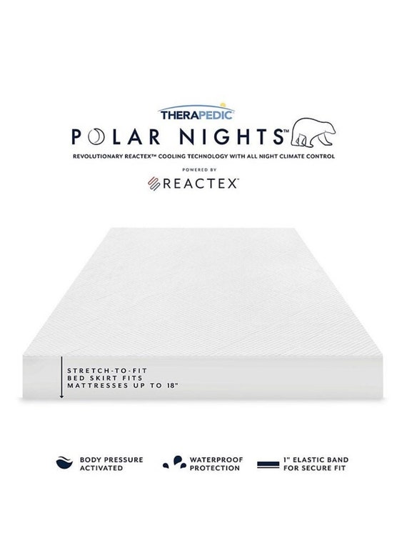 Therapedic Polar Nights Cool Mattress Pad Etsy UK