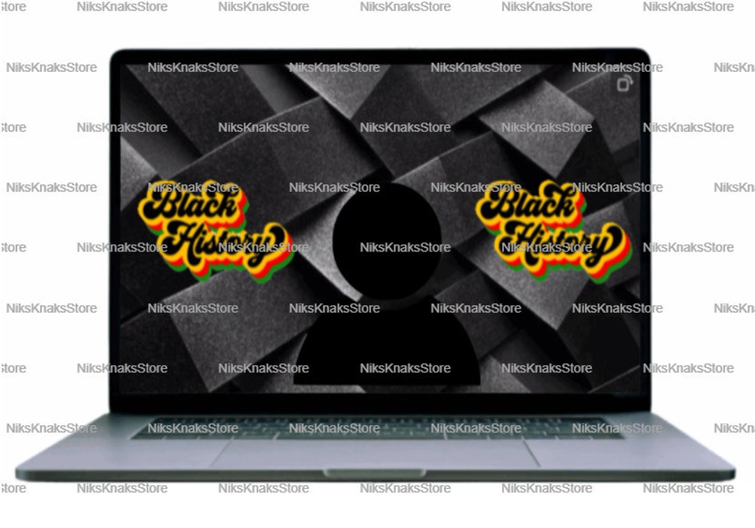 Black History Virtual Zoom Background Instant Digital Download Etsy