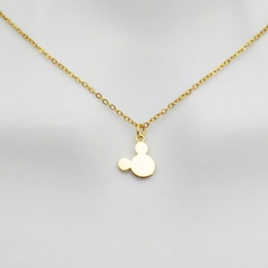 Mickey necklace, Cute necklace, Dainty necklace, Gift necklace, Gift for birthday, Gift for friends, Gift for graduation, Gift for daughter