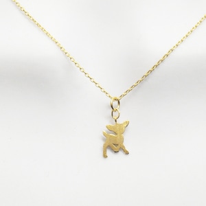 Bambi necklace, Animal necklace, Cute necklace, Gold necklace, Silver necklace, Birthday necklace, Gift for women