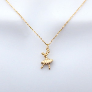 Ballet necklace, Ballerina necklace, Ballet jewelry, Dance necklace, Ballerina Jewelry, Ballerina gift, ballerina, Charm necklace, Ballet