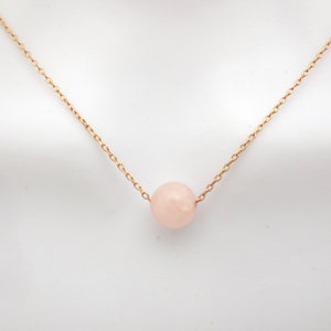Rose Quartz,Rose Quartz Necklace,Rose Quartz Pendant,Crystal Necklace,Pendant,Crystal Ball,Rose Quartz Jewelry,Gemstone Necklace,Pink