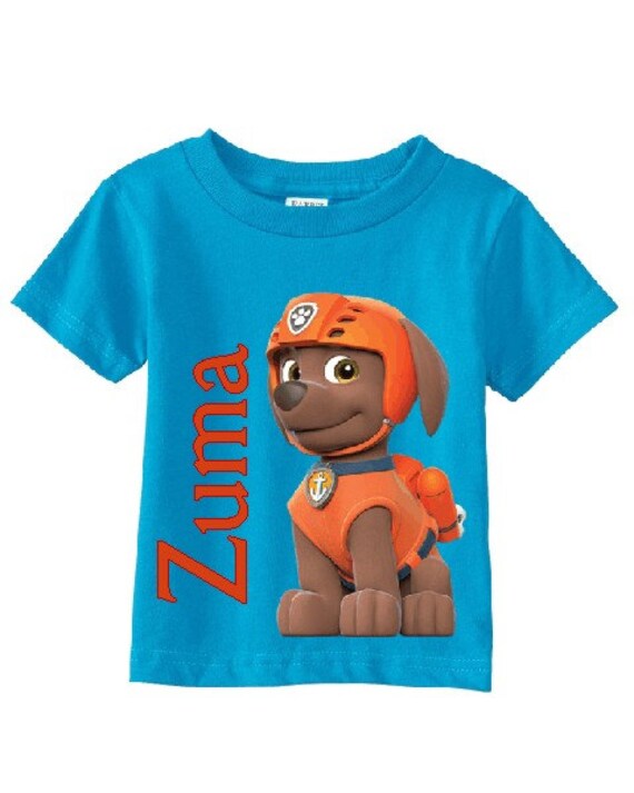 Paw Patrol Rubble Personalised Boys Girls T-Shirt Ideal Gift//Present