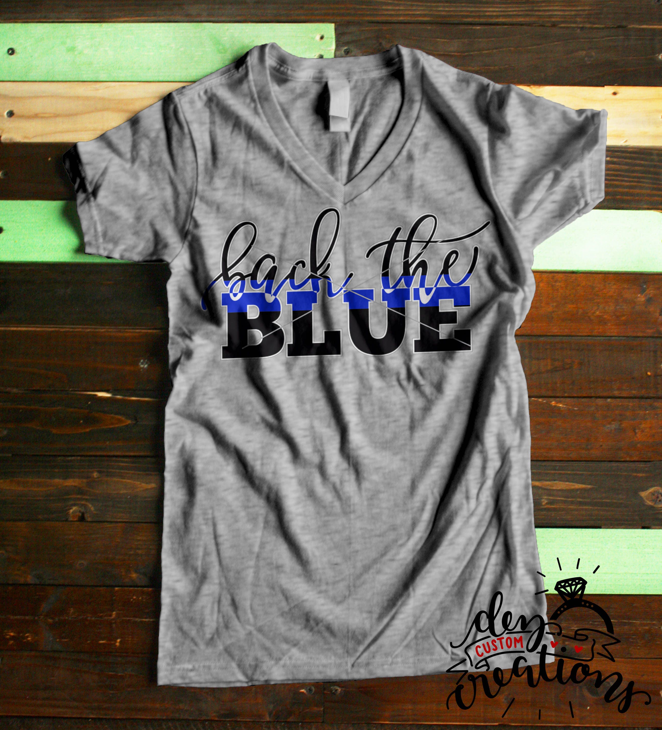 Digital File | Back The Blue SVG | Thin blue line | Police svg | Cop …