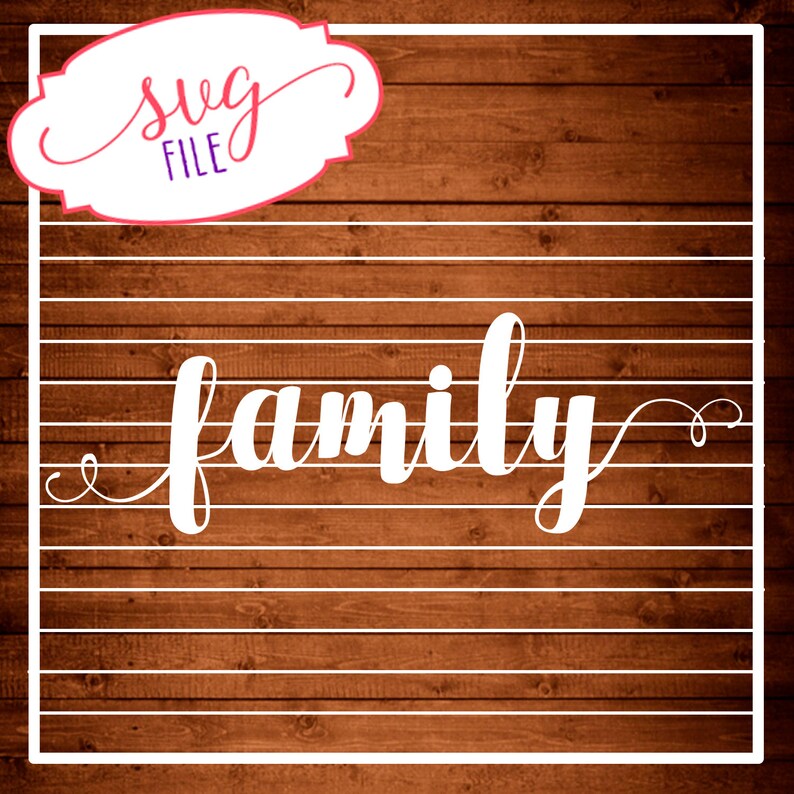 Download Family SVG Cut File DXF files svg file for Silhouette | Etsy