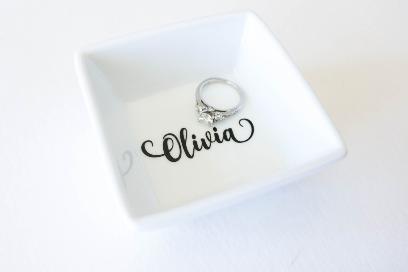 Personalized Ring Dish Gift for her Bridal party gift Etsy
