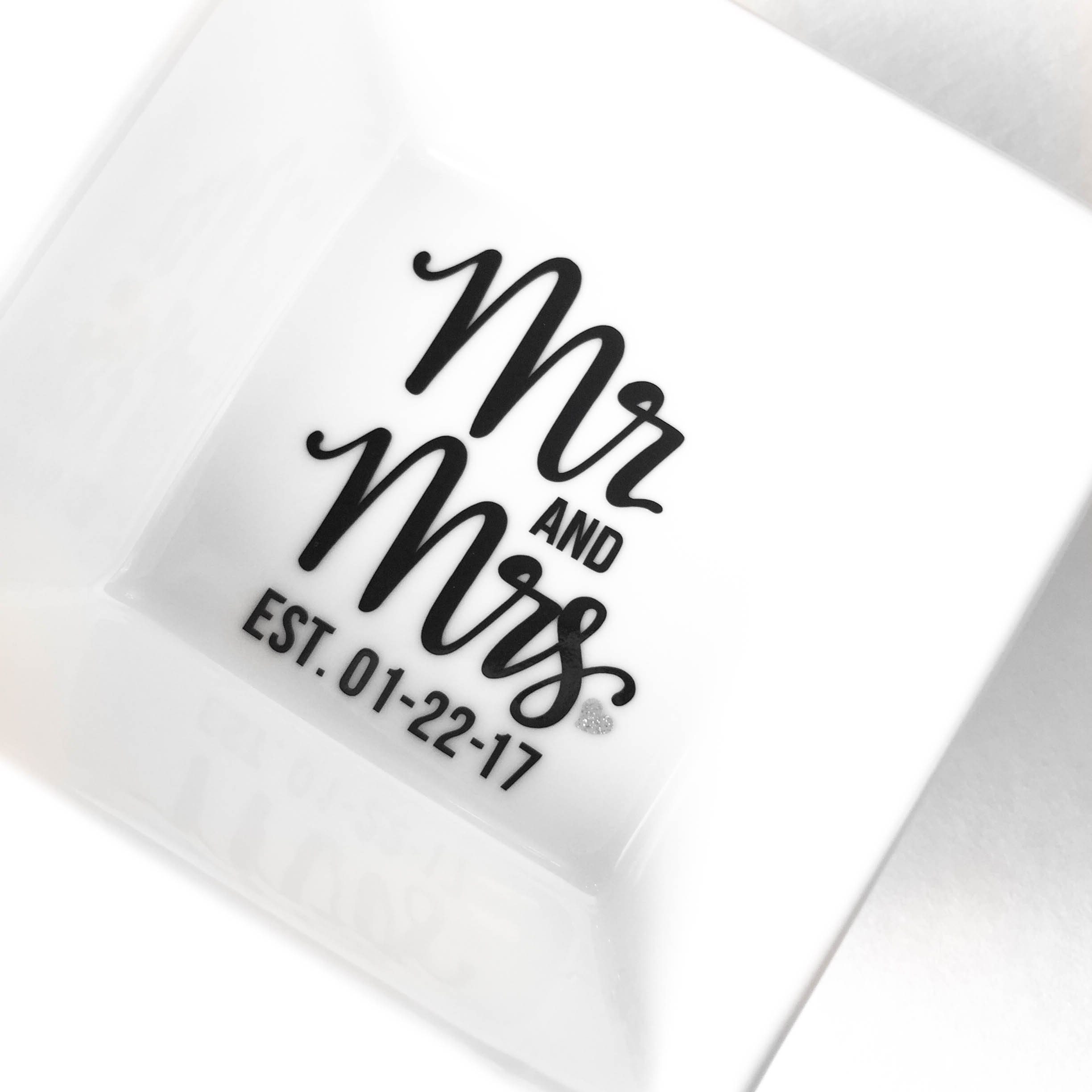 Mrs Ring Dish Jewelry Dish Bridal Shower Gift Gift For