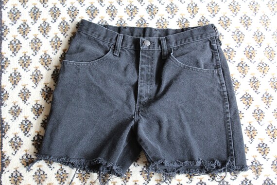 1980s 90s High Waisted Cutoff Shorts 
