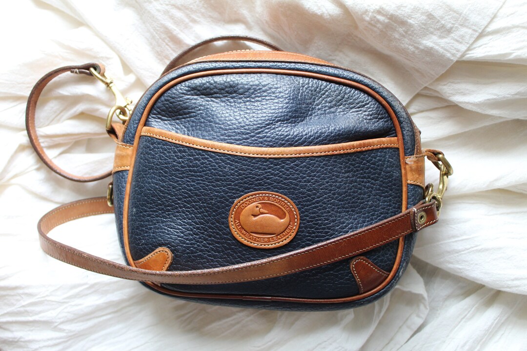 Dooney Bourke Zipper top Crossbody Camera Bag Canteen Bag All weather Leather Etsy Canada