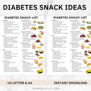 Diabetes Snack Ideas, Diabetic Snacks List, Diabetes Food List, Diabetic Food Chart, Diabetic Diet Sheet, Diabetic Food List, Meal Plan PDF