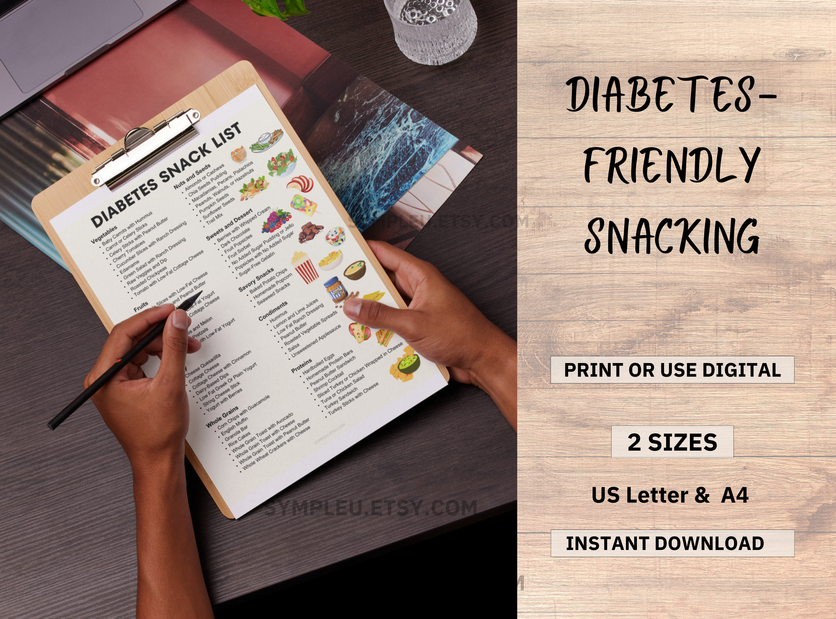 Diabetic Snacks List, Diabetes Snack Ideas, Diabetes Food List
