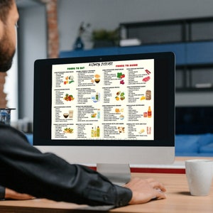Kidney Friendly Food List, Kidney Disease Food List, Kidney Diet List for Low Potassium Meal Plan, Kidney Disease Diet, Kidney Foods Poster