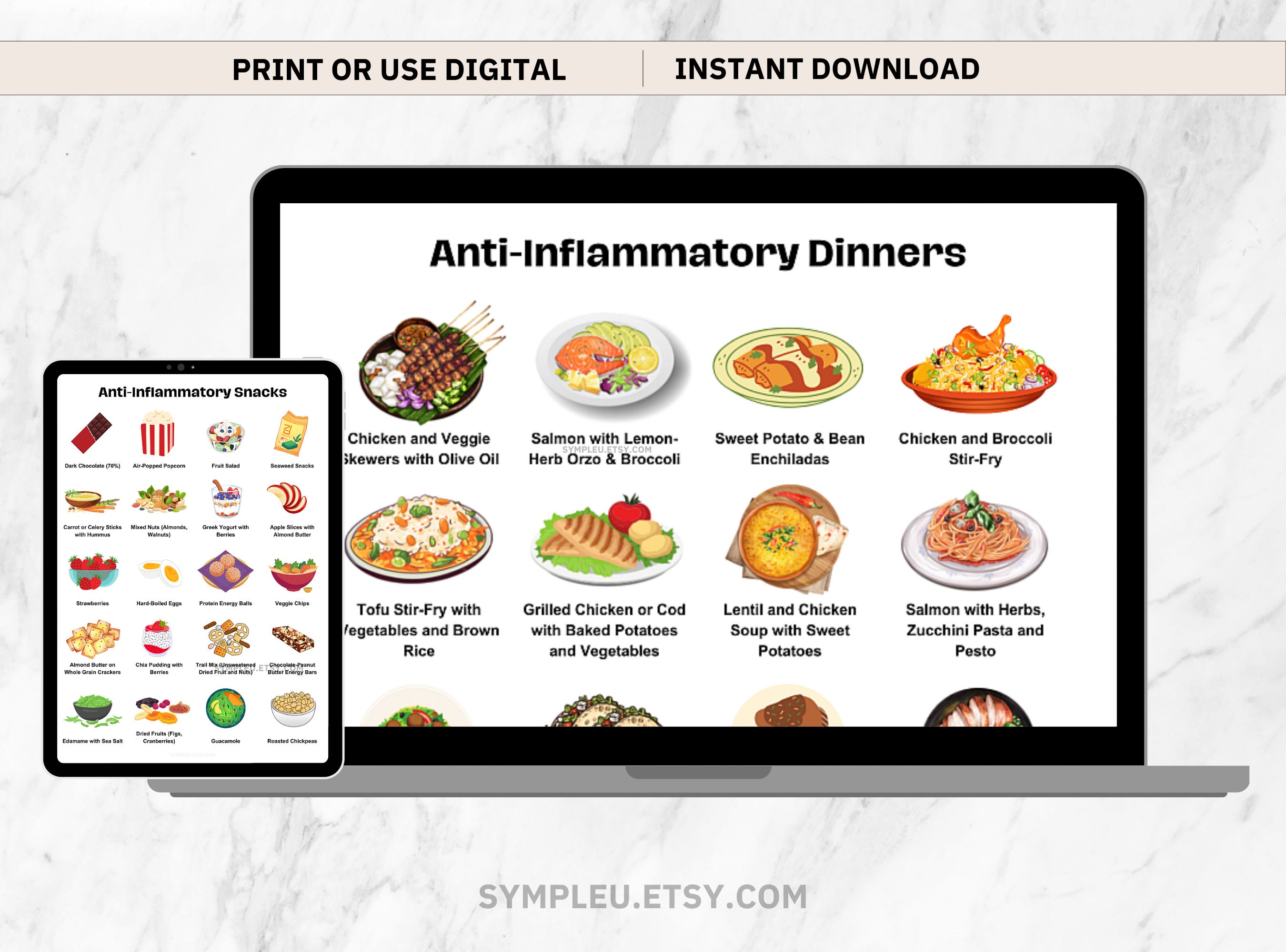 Anti-inflammatory Meal Plan Ideas for Anti Inflammatory Diet, Anti ...