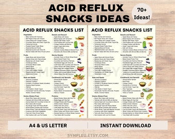 Acid Reflux Snacks List for Gerd Snack Ideas, Acid Reflux Food List, Gerd Diet, Low Acid Food Chart, Gerd Meal Plan, Gastritis, Grocery List
