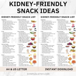 Ideeën voor niervriendelijke snacks, fase 4 nierziekte snacklijst voor niervriendelijke voedingslijst, nierdieetmaaltijdplan, niervoedingstabel pdf