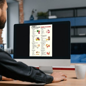 Stage 4 Kidney Disease Food List, Kidney Friendly Food List, Renal Diet, Kidney Disease Diet Foods Chart for Meal Plan, Kidney Diet Foods