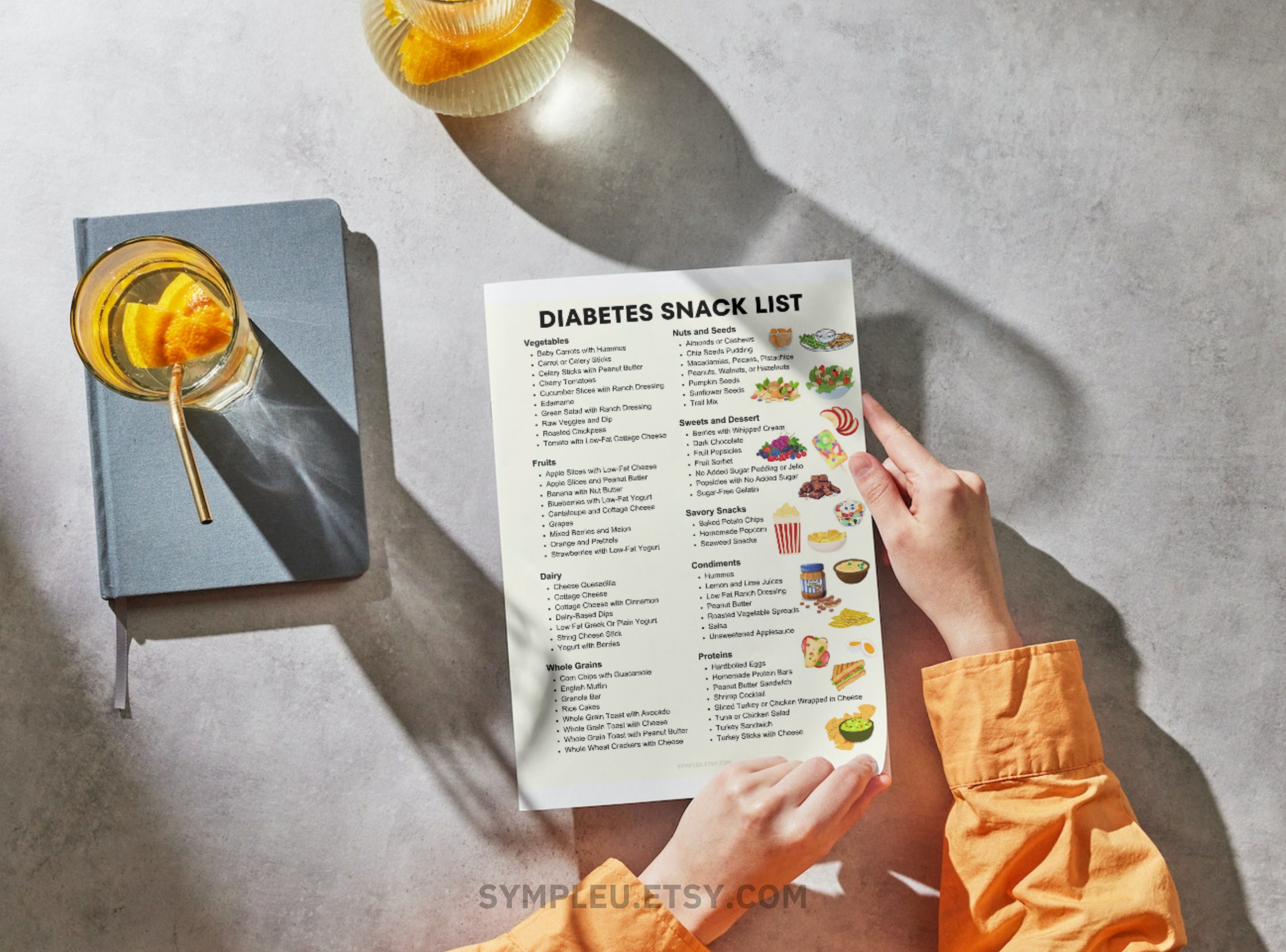 Diabetic Snacks List, Diabetes Snack Ideas, Diabetes Food List