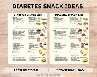 Lista de refrigerios para diabéticos, ideas de refrigerios para diabéticos, lista de alimentos para diabéticos, tabla de alimentos para diabéticos, hoja de dieta para diabéticos, lista de alimentos para diabéticos, plan de comidas
