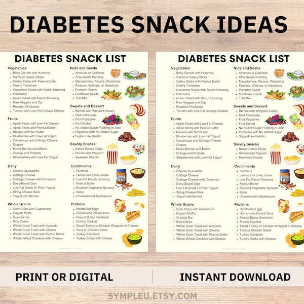 Diabetic Snacks List, Diabetes Snack Ideas, Diabetes Food List, Diabetic Food Chart, Diabetic Diet Sheet, Diabetic Food List, Meal Plan