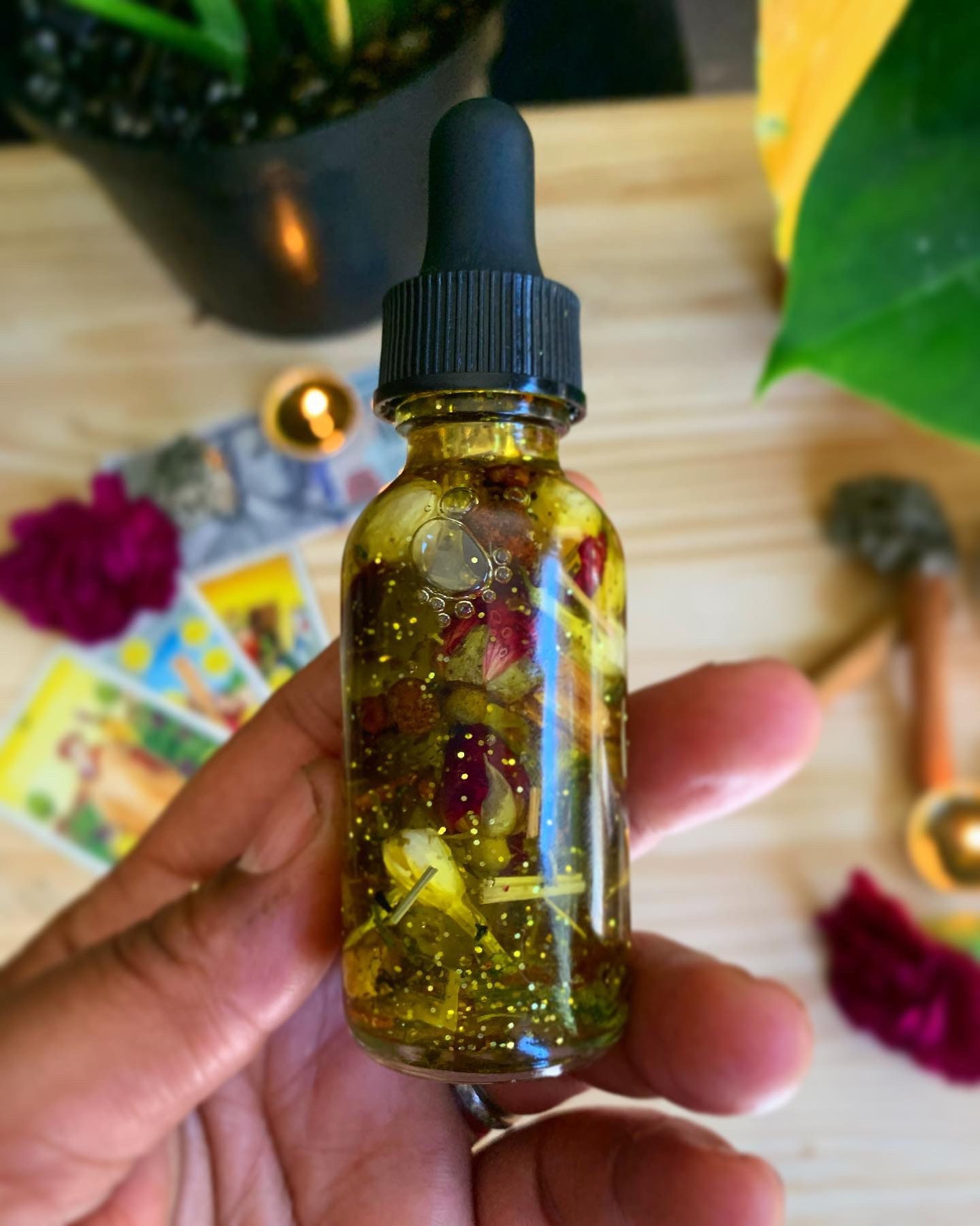 Rich Witch Ritual Intention Oil - Capricorn Full Moon Blend