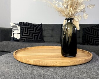 Serviertablett Aus Holz Mit Griffen – Stilvoll & Praktisch Für Sofa, Küche & Mehr