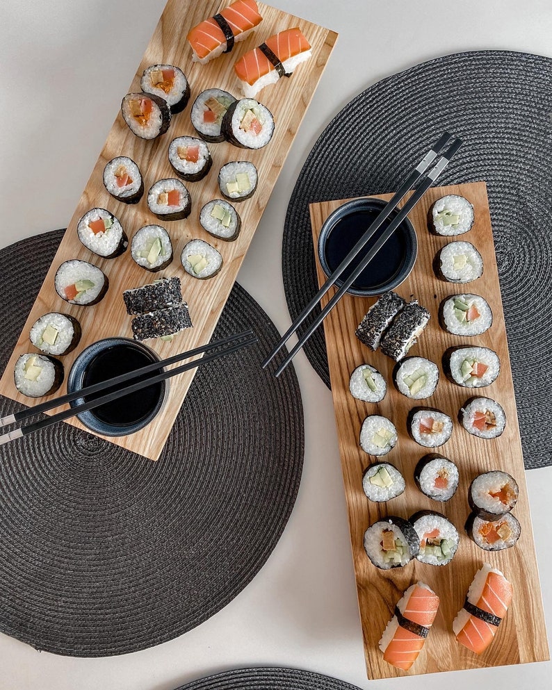 Sushi Serving Board. Sushi Plate. Serving Tray. Etsy