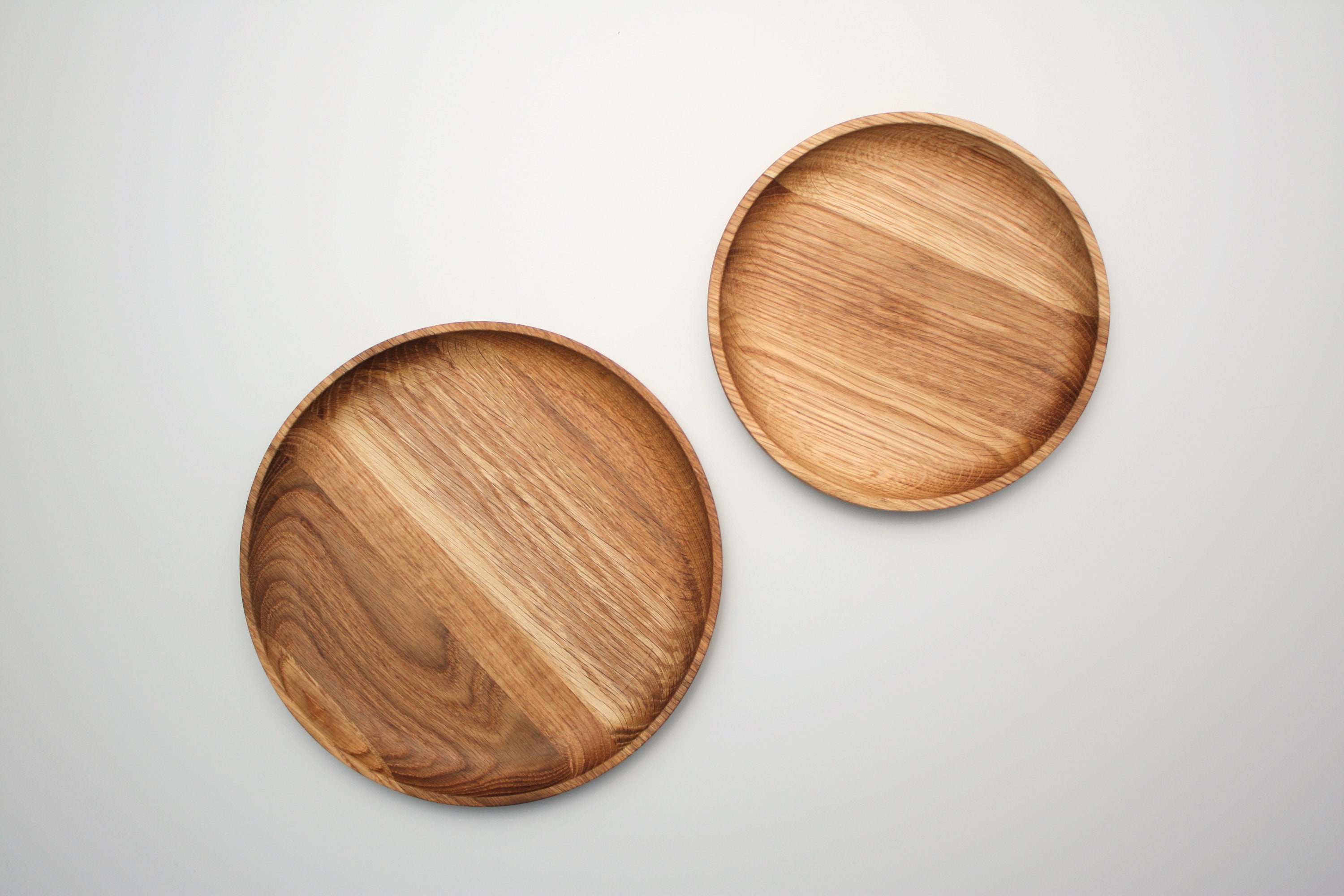 Pine Wood Round Wooden Plates At ₹ 30/piece In Saharanpur | ID