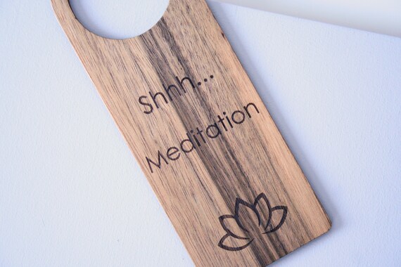 Wooden Door Hanger Hotel Door Sign