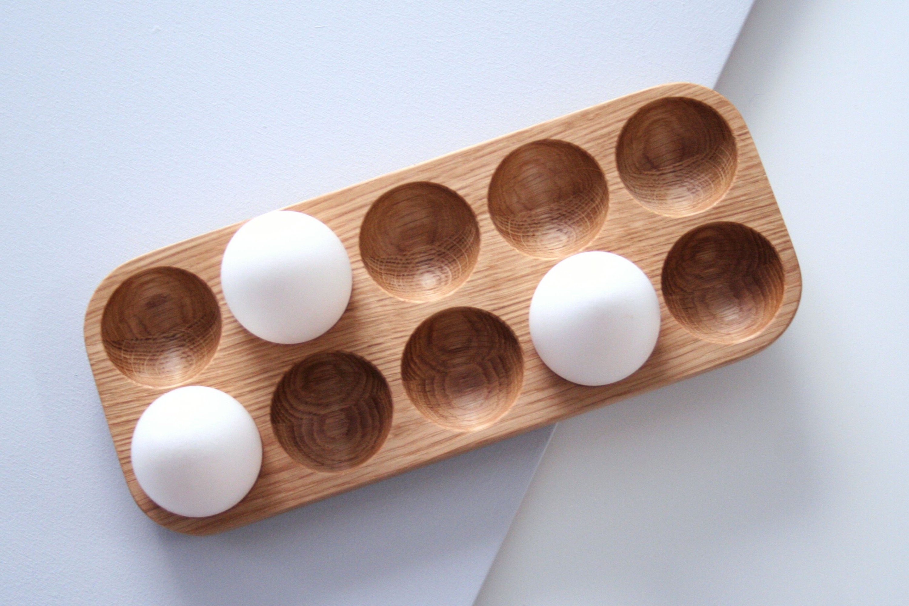 Wooden Egg Holder. Easter egg holder for 10 eggs. Etsy