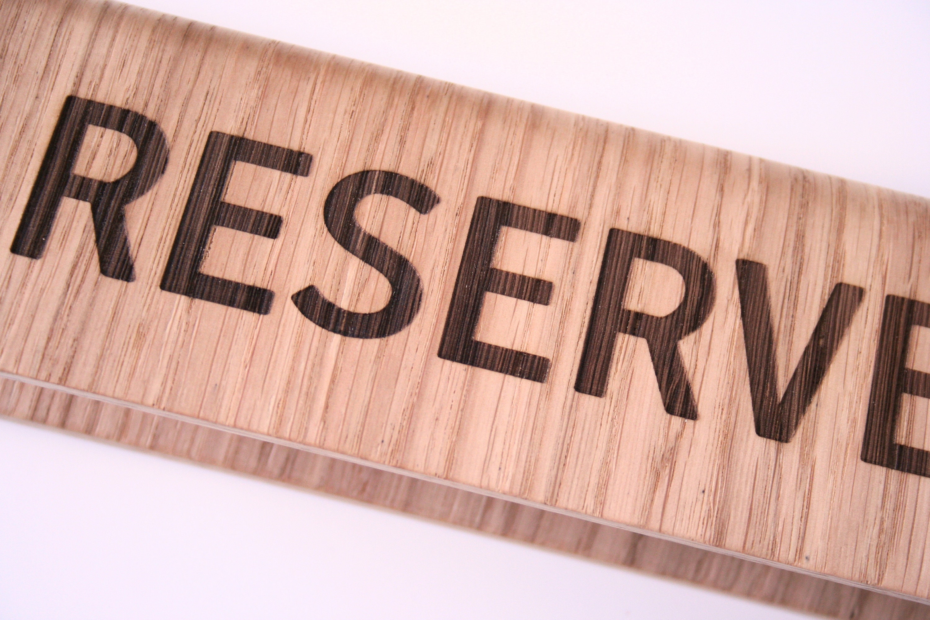 Reserved Table Sign. Design Sign. Etsy