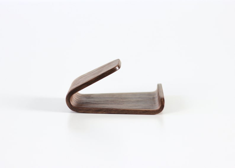 Phone stand Wood phone stand. Phone holder for desk. Desk accessories. image 6