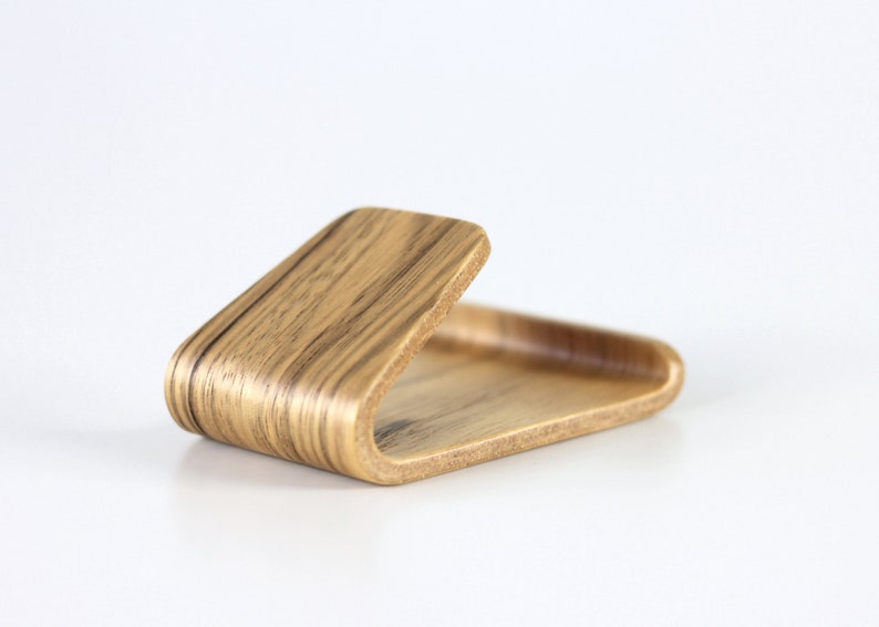Phone holder Wood phone stand. Office desk decor Business gift. Wood phone stand. image 7